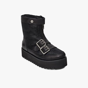 Ugg Moto Punk Mini Women Fashion Boots Black (5709HTKBE)